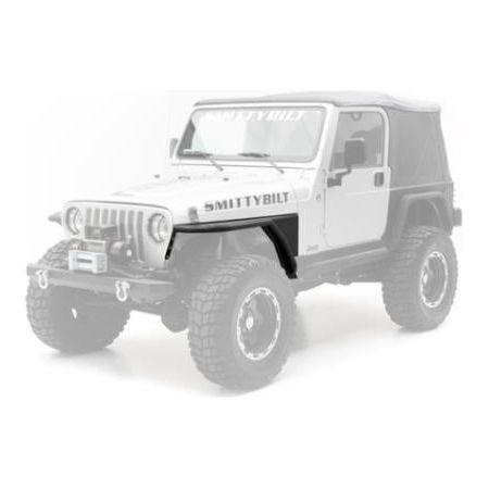 Smittybilt XRC Armor Front Tube Fenders with 3" Flare TJ 76873