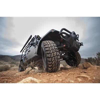 SmittyBilt XRC Transmission Skid Plate in Black for 2007-18 Jeep Wrangler JK 2 and 4 Doors & Unlimited Models 76922