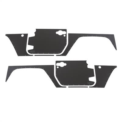 Protection cuvette noire poignée porte (x3) Jeep Wrangler JK