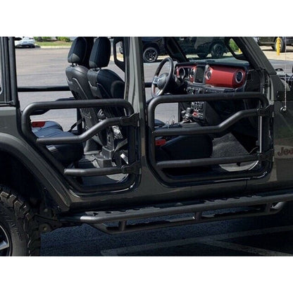 Mopar Front and Rear Tube Doors for 18-C Jeep Wrangler JL Unlimited - Gladiator JT 77072498AB