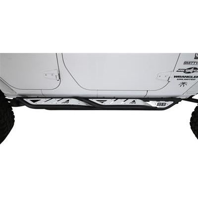 Smittybilt Apollo Rock Sliders for 18-Current Jeep Wrangler JLU 4 Door Models
