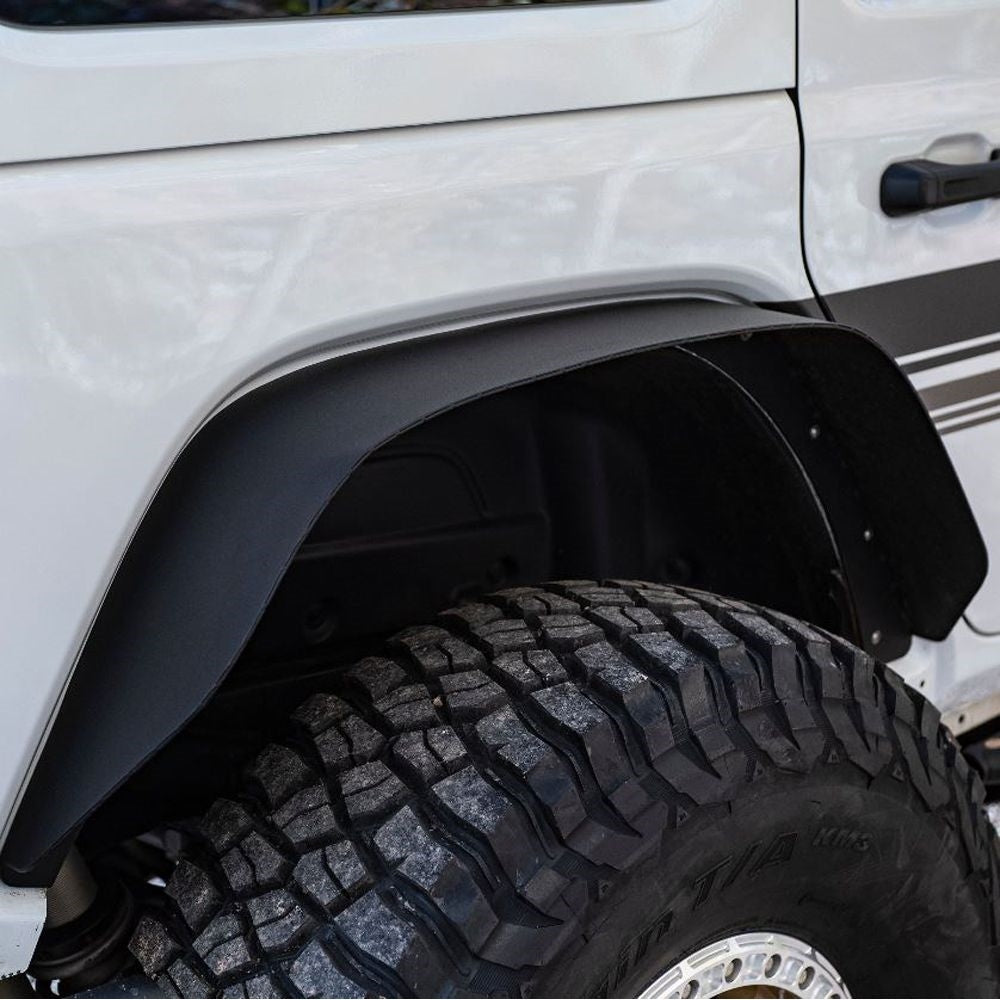 Smittybilt XRC Flat Fender Flares for 2018-C JL 4 Door Models 77837