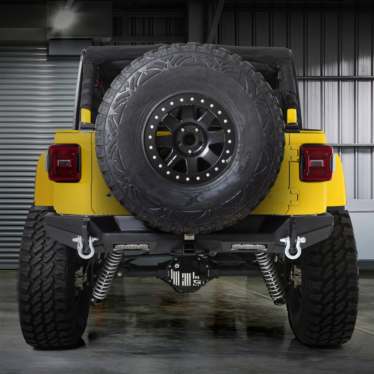 Smittybilt XRC Gen II Rear Bumper for 2018-C Jeep Wrangler JL 77858