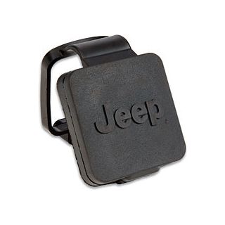 Mopar Receiver Hitch Plug with Jeep Logo for 2007-C JK - JL - JT 82208453AB