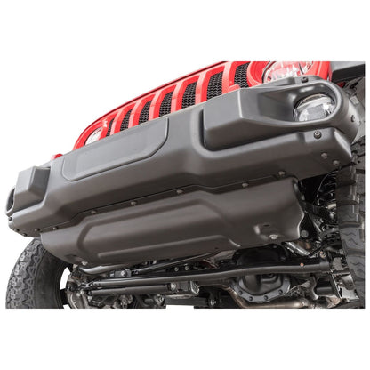 Mopar Stubby Rubicon Steel Front Bumper for 18-C Jeep Wrangler JL & Gladiator JT 82215120AE