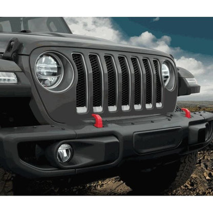 Mopar Stubby Rubicon Steel Front Bumper for 18-C Jeep Wrangler JL & Gladiator JT 82215120AE