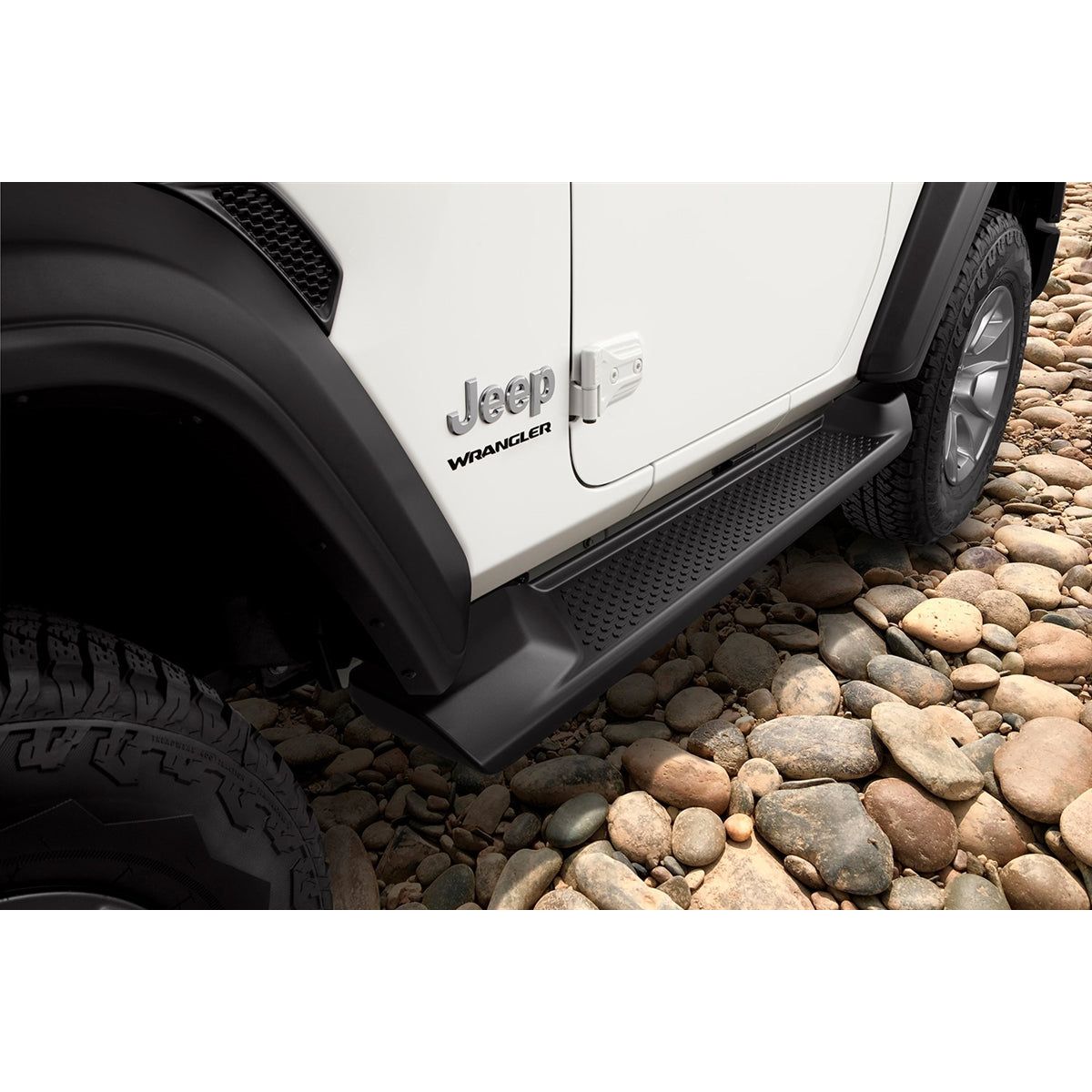 Mopar Production Style Side Steps for 18-C Jeep Wrangler JL 2 Door