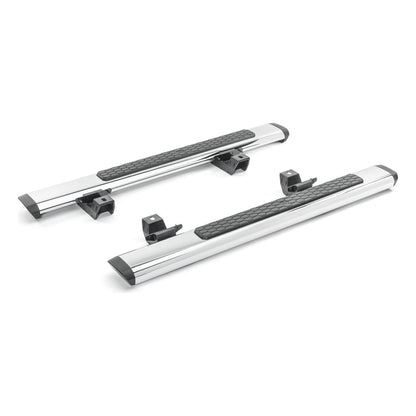 Mopar Tubular Side Steps (Black or Chrome) for 18-C Jeep Wrangler JL 2 Door Models