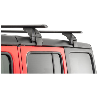 Mopar Removable Roof Rack Kit for 2018-C Jeep Wrangler JL 2 - 4 Door Models 82215387