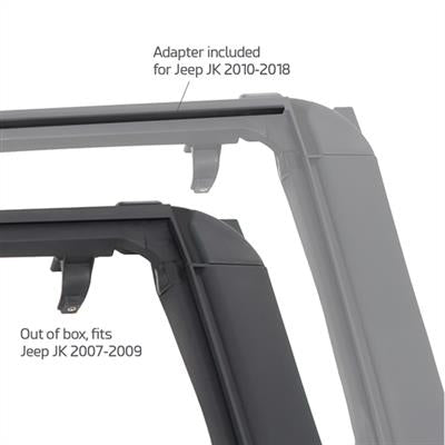 Smittybilt OE-Style Door Surrounds for 2007-2018 Jeep Wrangler JK 2 Door Models 91405