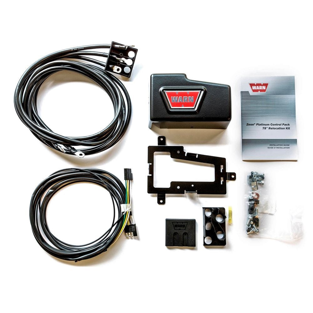 Warn ZEON Control Pack Relocation Long Kit