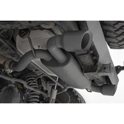 Rough Country Dual-Outlet Performance Exhaust System for 07-18 JK-JKU RCS96002