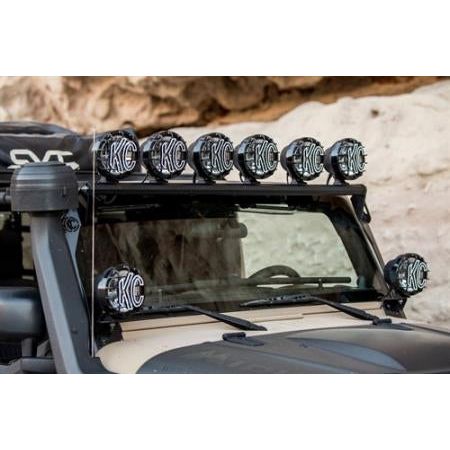 KC HiLites 50" Overhead Xross Bar Apollo Pro Halogen 6-Light Kits for 07-18 JK 97055