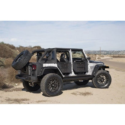 Rampage Products TrailView Tonneau Top for 07-18 Jeep Wrangler JK Unlimited 4-Doors Models