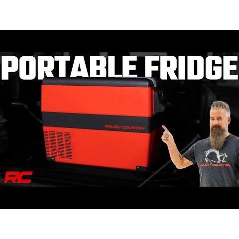 Rough Country 45 L Portable Refrigerator-Freezer 12 Volt-AC 110