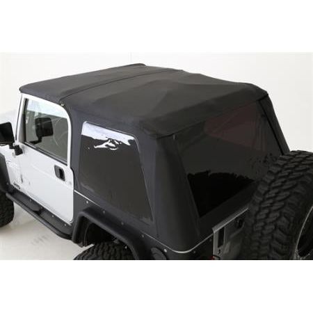 Smittybilt Bowless Combo Top With Tinted Windows (Black Diamond) for 1997-2006 Jeep Wrangler TJ 9973235