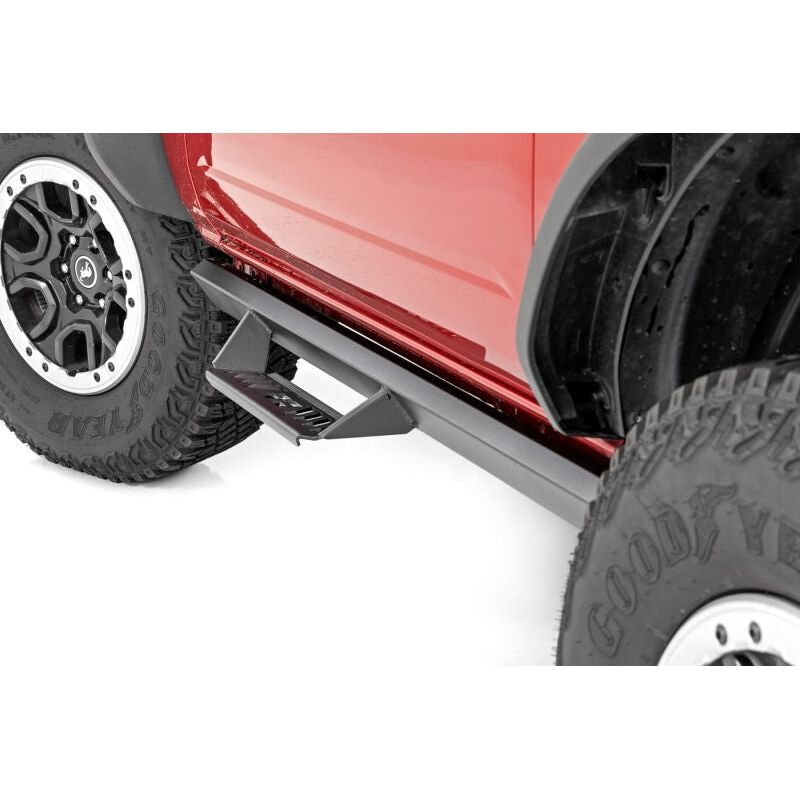 Rough Country  AL2 Drop Steps for 2021-C Ford Bronco 4WD 2 Door