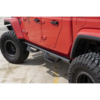 Rough Country Jeep Cap-Length AL2 Drop Steps (2020-C Gladiator JT) AL520201