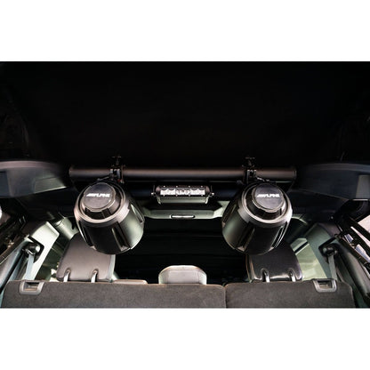DV8 Offroad Roof Rear Speaker & Light Mount for 2021-C Ford Bronco