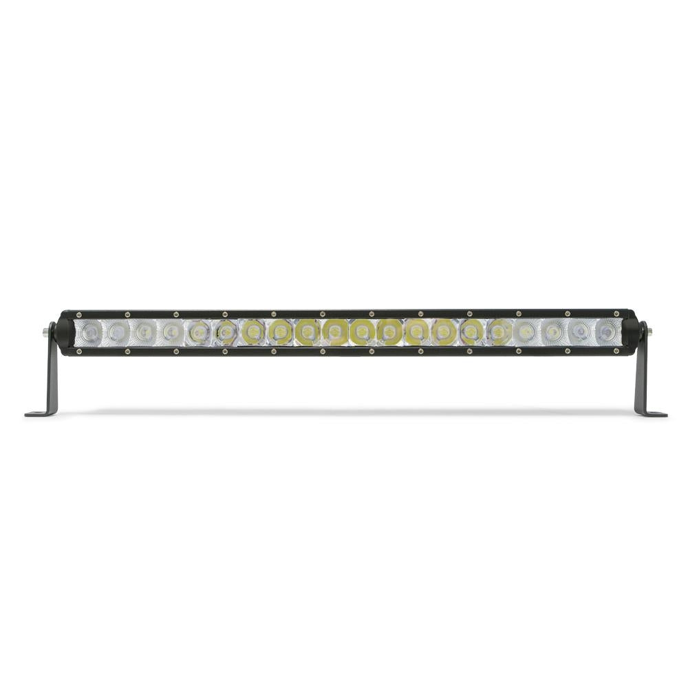 DV8 Offroad Single Row LED Light Bar with Chrome Face