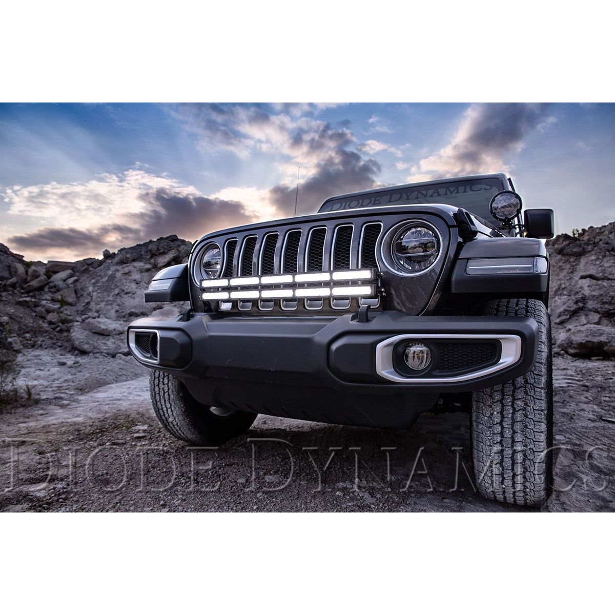 Diode Dynamics  Bumper LED Light Bar Kit for 2020-C Jeep Gladiator JT DD6078