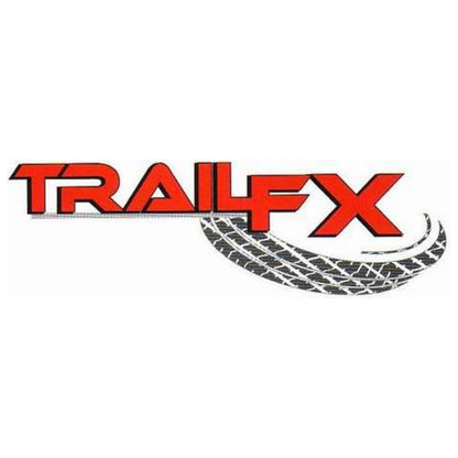 TrailFX  Black Oval Round Tube Side Steps for 18-C  Jeep Wrangler JL 4 Door Models