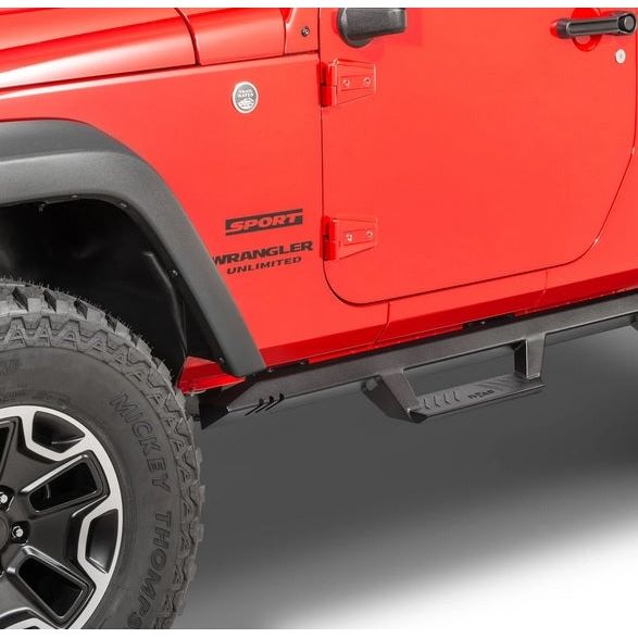 N-Fab EpYx Side Steps for 07-18 Jeep Wrangler JK 2-Door EXJ072-TX