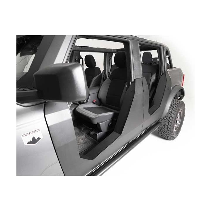 Fab Fours Trail Doors for 2021-C Ford Bronco 4 Door Models FB1030-1