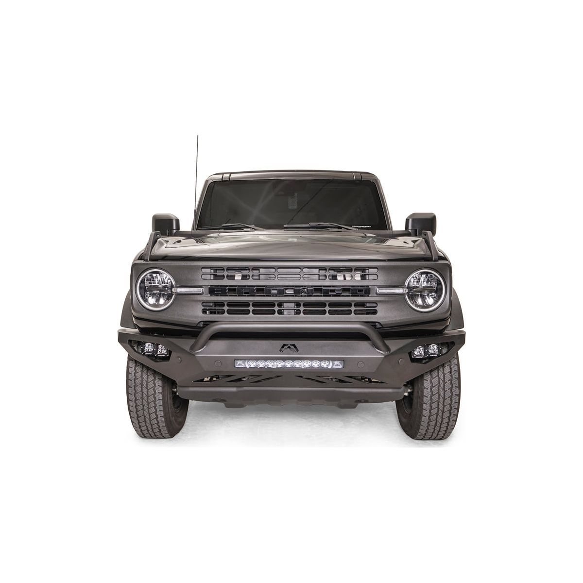 Fab Fours Vengeance Front Bumper (Pre-Runner Guard) for 2021-C Ford Bronco FB21-D5252-1