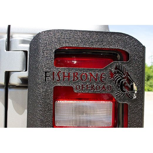 Fishbone Tail Light Guards for 2018-C JL FB21119