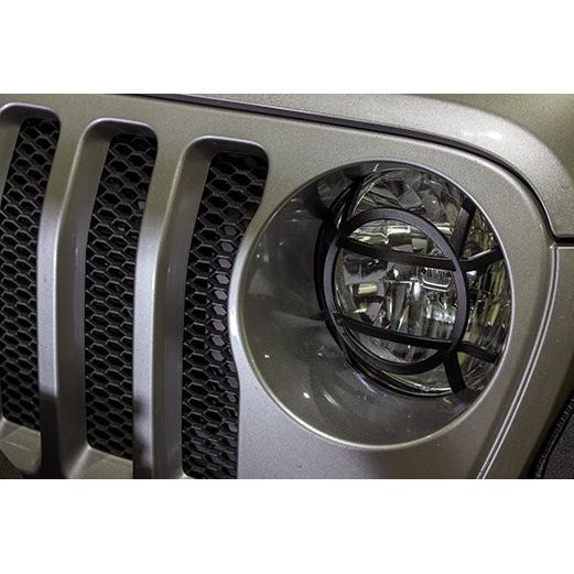 Fishbone Aluminum Headlight Guards for 18-C JL - Gladiator JT FB21120