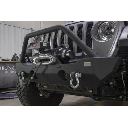 Fishbone Offroad Mako Stubby Front Bumper for 2018-C Jeep Wrangler JL - Gladiator JT FB22090