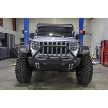 Fishbone Offroad Mako Stubby Front Bumper for 2018-C Jeep Wrangler JL - Gladiator JT FB22090