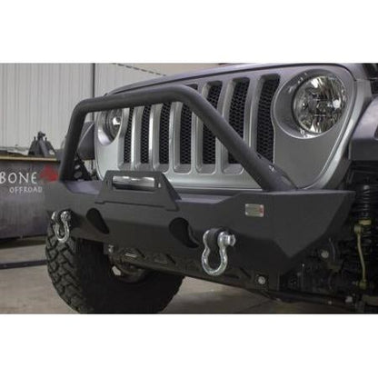 Fishbone Offroad Mako Stubby Front Bumper for 2018-C Jeep Wrangler JL - Gladiator JT FB22090