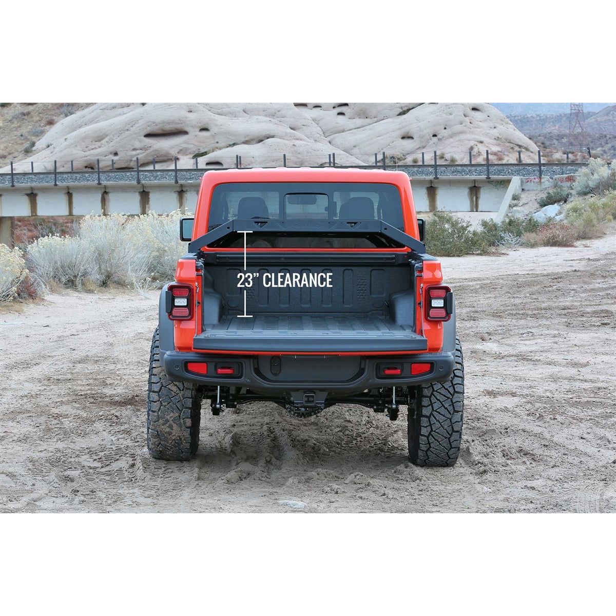 Fabtech Cargo Rack for 2021-C Gladiator JT FTS24256