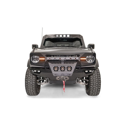 Fab Fours Front Grumper Bumper (Black) for 21-Current Ford Bronco 2 - 4 Door Models GR5200-1