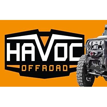 Havoc Offroad Steel Bender Rear Bumper for 2021-C Ford Bronco