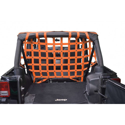 Dirty Dog 4X4 Cargo-Pet divider - for 2007-2018 Jeep JK Unlimited (full divider) - Select your Color J4PC07R3BK