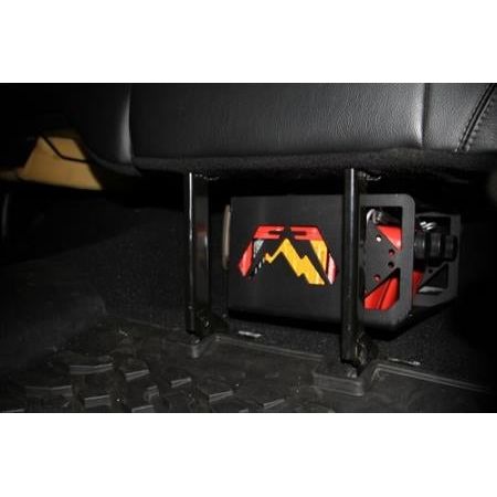 Fab Fours Under Seat Fluid Storage (Black) for JK