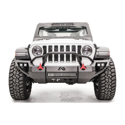 Fab Fours Vengeance Front Bumper for 2018-C Jeep Wrangler JL & Gladiator JT JK07D1852-1