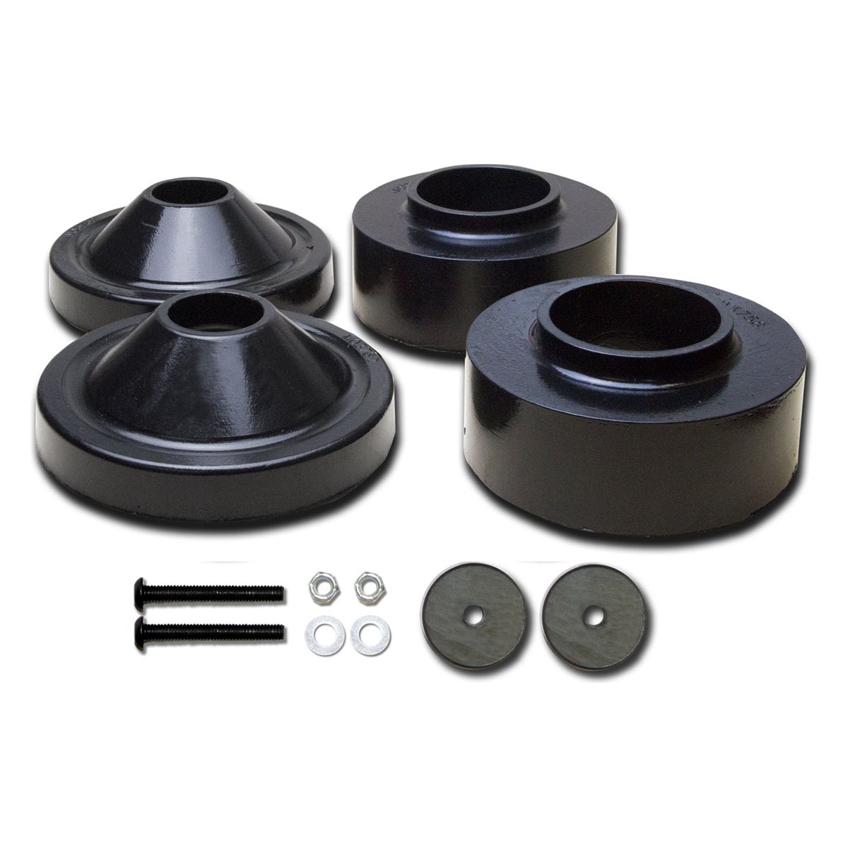 Skyjacker 2" Front 3-4" Rear Polyurethane Spacer Leveling Kit with Nitro 8000 Shocks fits 2007-2018 JK 4-Door 4WD JK23-N