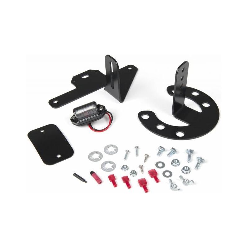 JKS Spare Tire License Plate Mount | Jeep JK - TJ - YJ JKS8211