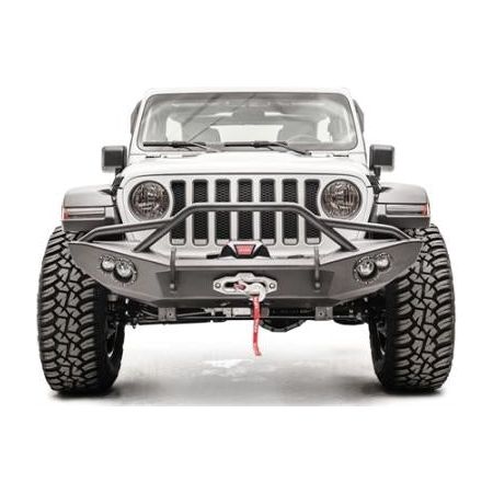 Fab Fours Lifestyle Winch Front Bumper with Guard for 18-C Jeep Wrangler JL  -  Gladiator JT JL18-B4652-1