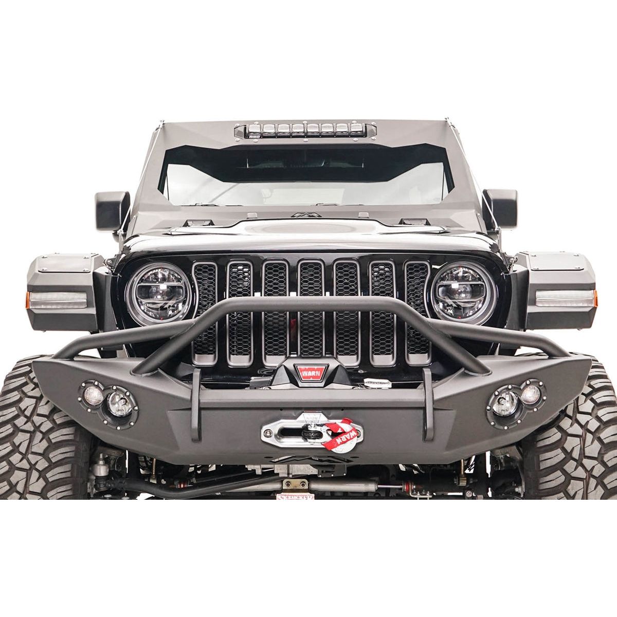 Fab Fours Light Fender System for 2018-C Jeep Wrangler JL - Gladiator JT JL2006-1