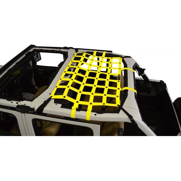 Dirtydog 4X4 Rear Seat Netting  for Jeep JLU 4 door