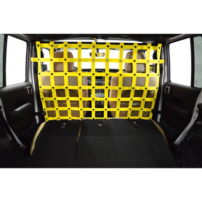 Dirtydog 4X4 Pet-Cargo Divider - for 2018-C Jeep JL 4 Door - Gladiator JT (Behind Font Seats)