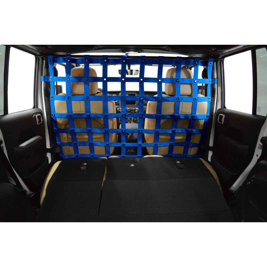 Dirtydog 4X4 Pet-Cargo Divider - for 2018-C Jeep JL 4 Door - Gladiator JT (Behind Font Seats)