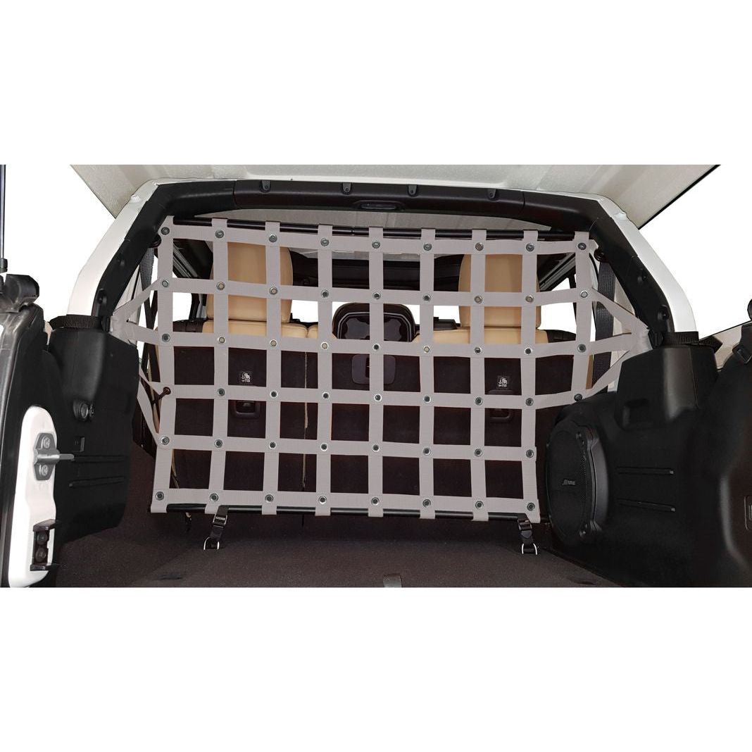 Dirtydog 4X4 Cargo-Pet Full Divider - Rear - for Jeep JL 4 Door 18-Up