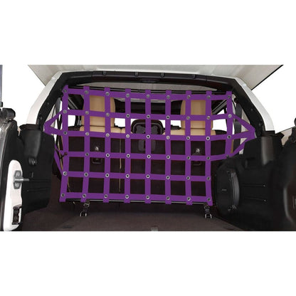 Dirtydog 4X4 Cargo-Pet Full Divider - Rear - for Jeep JL 4 Door 18-Up