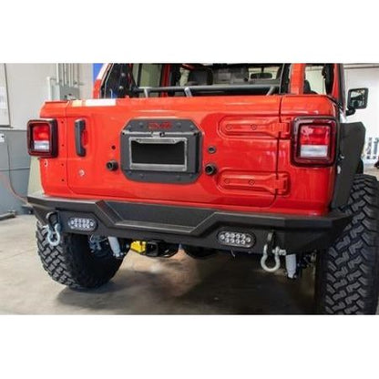DV8 Offroad Spare Tire Delete Kit (Black) for 18+ Jeep Wrangler JL